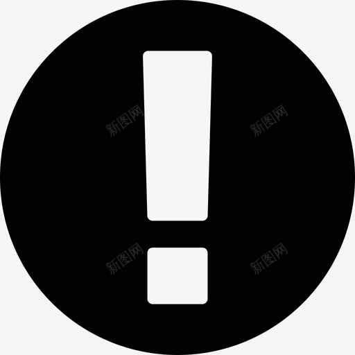 警告感叹号在圆圈界面管理用户界面图标svg_新图网 https://ixintu.com 界面 管理用户界面 警告感叹号在圆圈