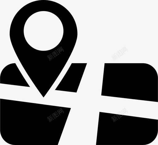 地图针gps图标svg_新图网 https://ixintu.com gps 地图针