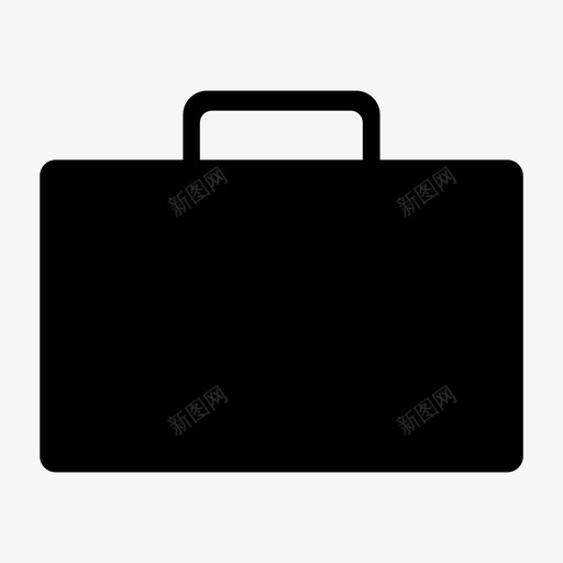 采购产品公文包商务商人图标svg_新图网 https://ixintu.com 商人 商务 浆糊 配件和衣服 采购产品公文包