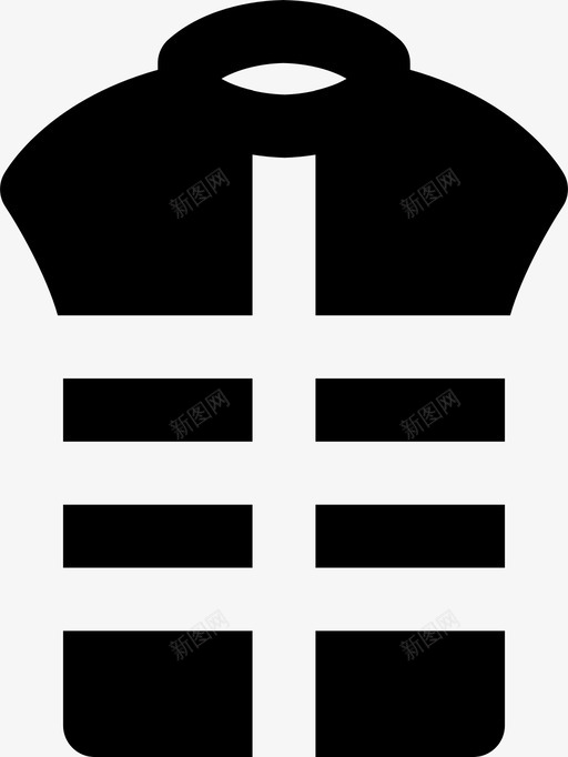 背心衣服时尚图标svg_新图网 https://ixintu.com smashicons男装mdsolid 时尚 男士 背心 衣服