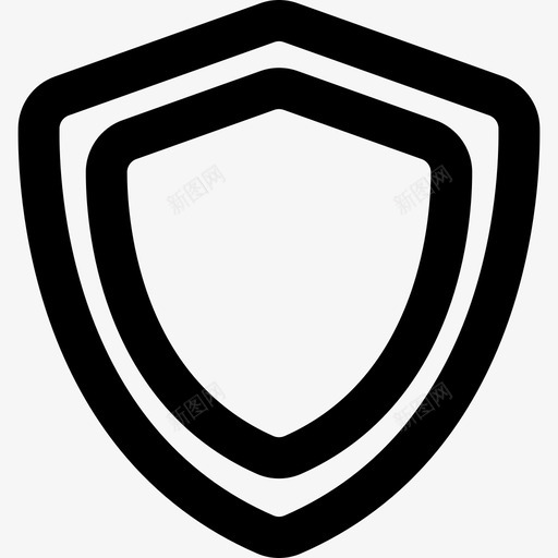 屏蔽外形安全通用接口图标svg_新图网 https://ixintu.com 安全 屏蔽外形 通用接口