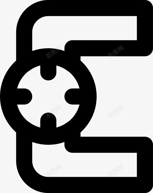 压力计流量水图标svg_新图网 https://ixintu.com smashicons管道和水流md概述 压力计 水 流量