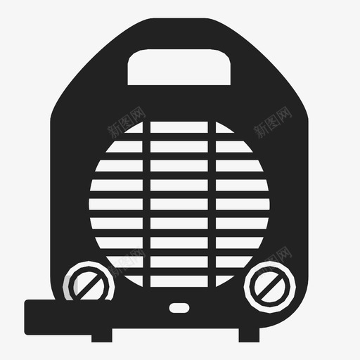加热器空气热图标svg_新图网 https://ixintu.com 便携式加热器 加热器 热 空气 空间加热器