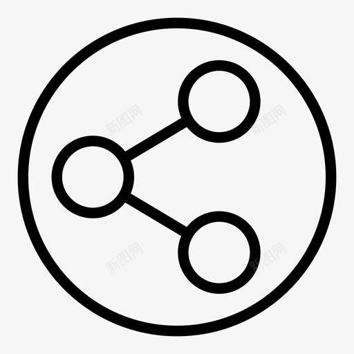 共享按钮在线共享社交图标svg_新图网 https://ixintu.com 共享按钮 在线共享 社交 移动游戏界面