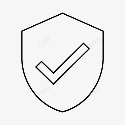 验证用户安全屏蔽图标svg_新图网 https://ixintu.com 安全 屏蔽 物料线 验证用户