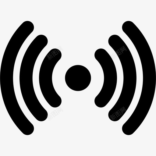 wifi无线信号天线广播图标svg_新图网 https://ixintu.com cuteicons一组可爱的线条图标 wifi wifi无线信号 天线 广播 非常适合用户界面和基于24x24像素网格的功能图形 风格独特