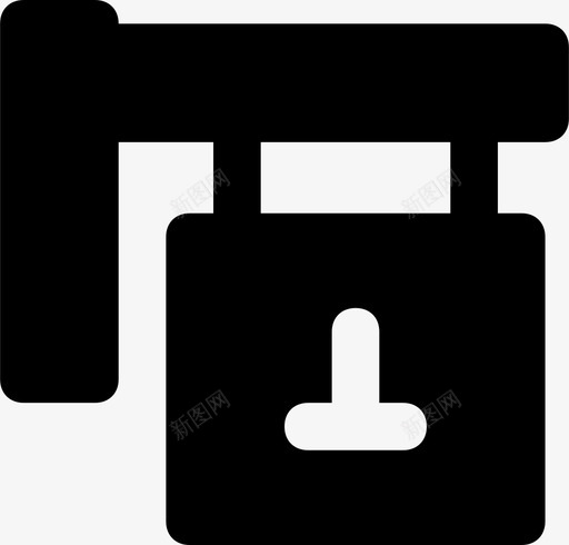 信息亭建筑城市图标svg_新图网 https://ixintu.com smashicons城市景观mdsolid 信息亭 城市 城市景观 建筑