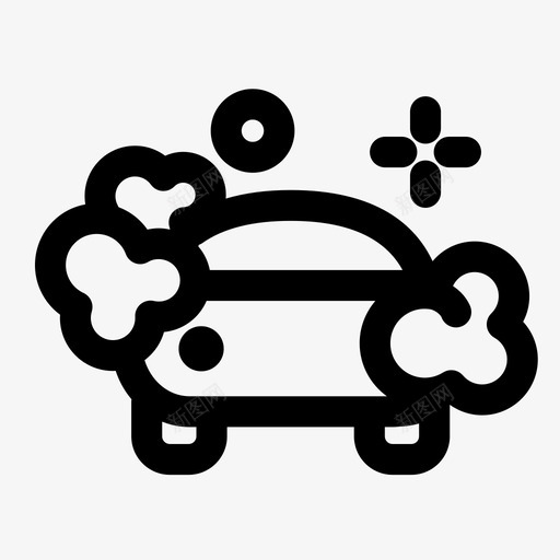 洗车洗车服务图标svg_新图网 https://ixintu.com 洗车 洗车服务