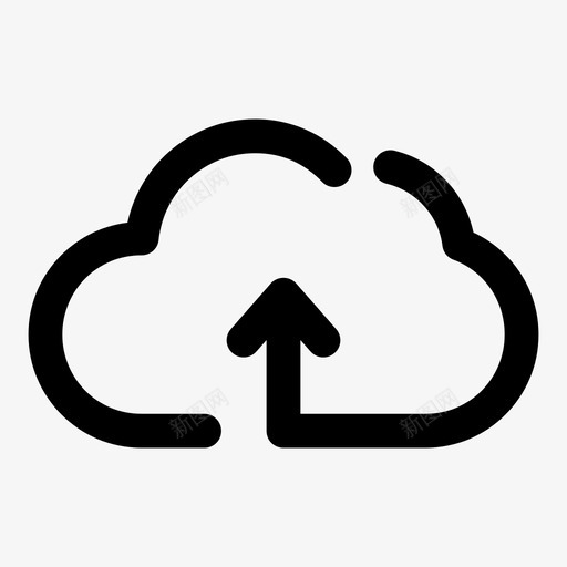上传到云发送转移图标svg_新图网 https://ixintu.com 上传到云 办公缺口大 发送 转移