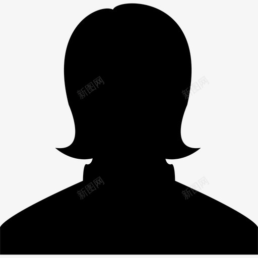 女人化身头像人图标svg_新图网 https://ixintu.com 人 头像 女人化身