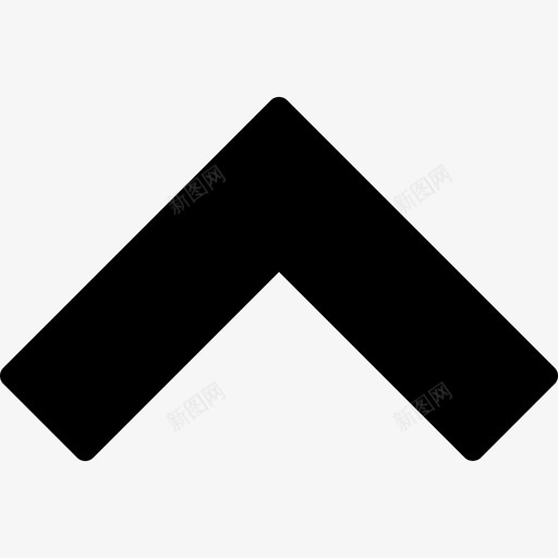 上箭头填充角度箭头管理用户界面图标svg_新图网 https://ixintu.com 上箭头填充角度 管理用户界面 箭头