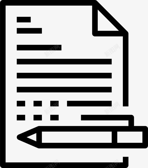 商务论文文件管理图标svg_新图网 https://ixintu.com 商务论文 报告 文件 灰尘线概念图标业务管理 管理