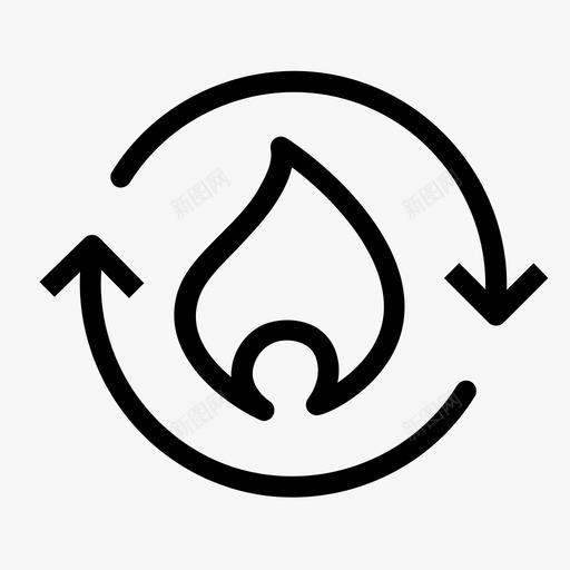 燃气消防工业图标svg_新图网 https://ixintu.com 工业 工业油气动力概述 泵 消防 燃气 石油