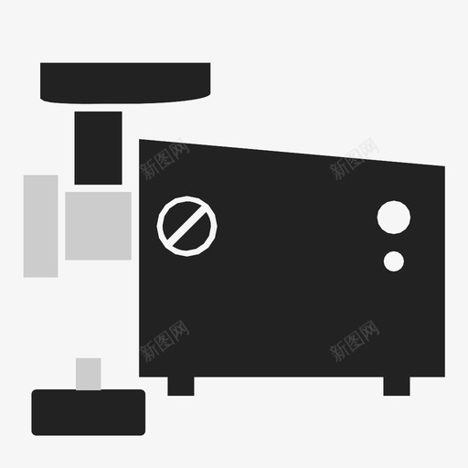 研磨机切碎机机器图标svg_新图网 https://ixintu.com 切碎机 机器 研磨机 绞肉机 肉