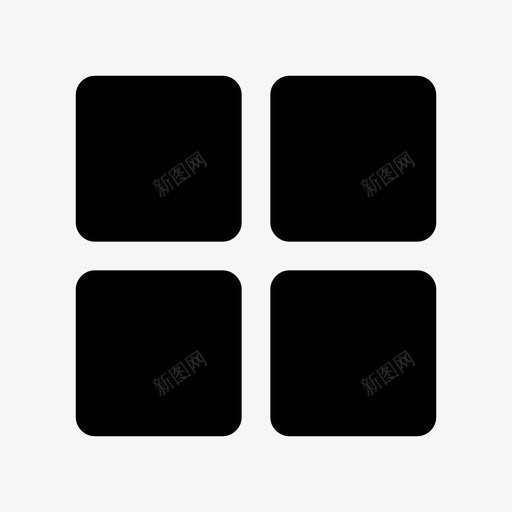 功能表应用程序多媒体资料图标svg_新图网 https://ixintu.com 功能表 多媒体资料 应用程序 移动菜单