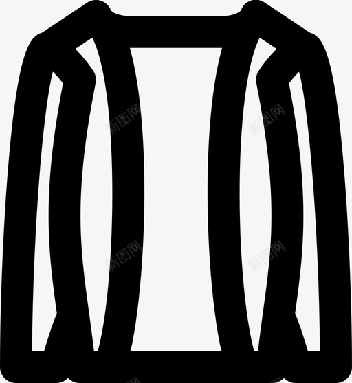 外套衣服时尚图标svg_新图网 https://ixintu.com 外套 帅哥男装md大纲 时尚 男士 衣服
