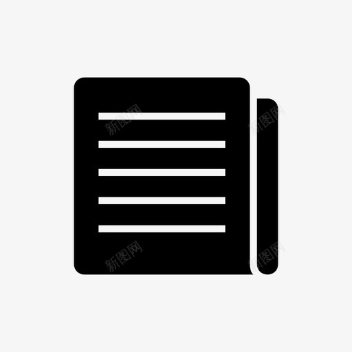 报纸文章博客图标svg_新图网 https://ixintu.com 博客 报纸 文章 时间表