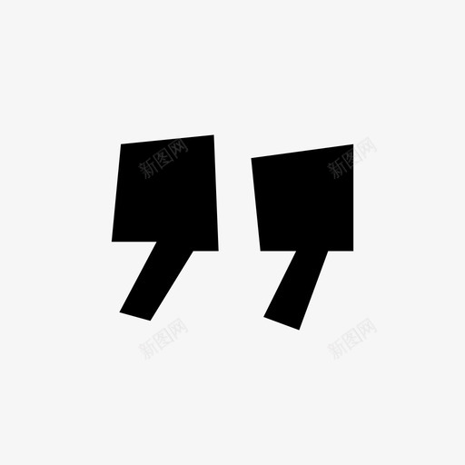 引号逗号倒装图标svg_新图网 https://ixintu.com 倒装 引号 引语 演讲 逗号