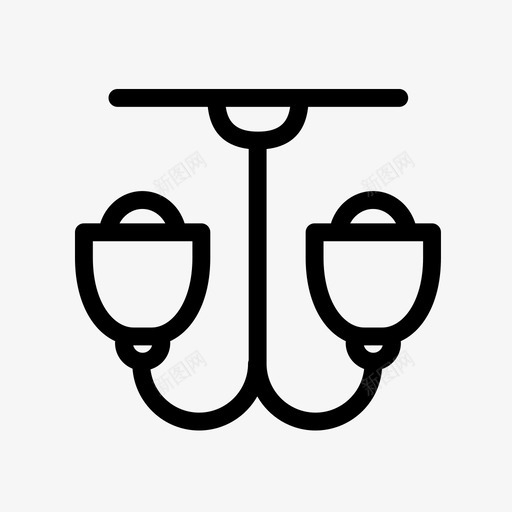 灯具枝形吊灯家用图标svg_新图网 https://ixintu.com 家具 家用 枝形吊灯 灯 灯具 照明器