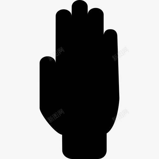 手工填充的形状形状手图标svg_新图网 https://ixintu.com 形状 手 手工填充的形状