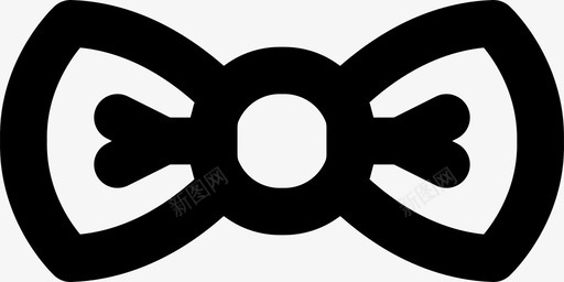 领结配饰时尚图标svg_新图网 https://ixintu.com smashicons男士配饰md大纲 时尚 男士 配饰 领结