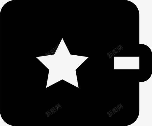 钱包配件时尚图标svg_新图网 https://ixintu.com smashicons男士配件mdsolid 时尚 男士 配件 钱包