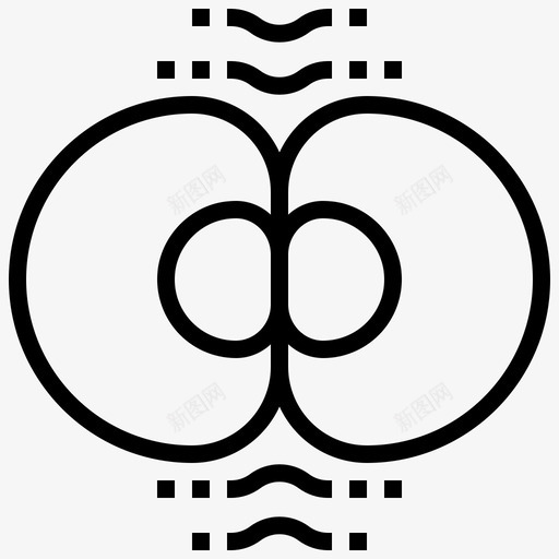 化学原子生物化学图标svg_新图网 https://ixintu.com 化学 原子 有丝分裂 生化医疗 生物化学