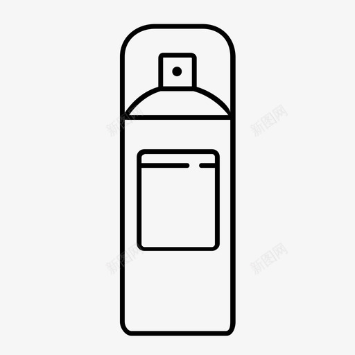 喷雾芳香清洁图标svg_新图网 https://ixintu.com 喷雾 汗液 清洁 美容 芳香 除臭剂