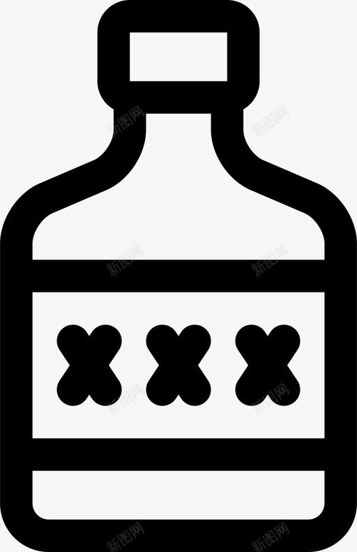 酒自制私酒图标svg_新图网 https://ixintu.com 冒险和游戏 朗姆酒 私酒 自制 酒