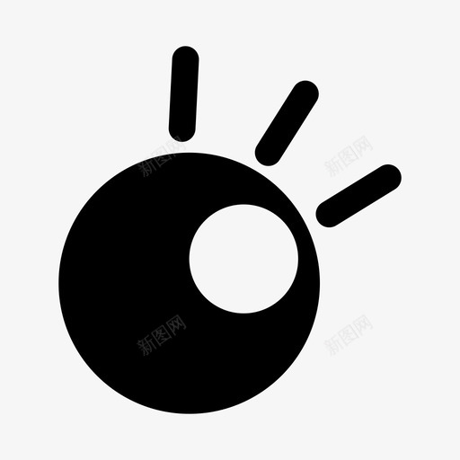 眼看观图标svg_新图网 https://ixintu.com 体 看 眼 观 视