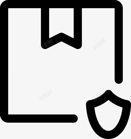 包装交付邮寄图标svg_新图网 https://ixintu.com 交付 全球物流 包装 受保护 安全 运输 邮寄