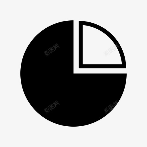 饼图图表季度图标svg_新图网 https://ixintu.com 图表 图表和数据可视化 季度 饼图