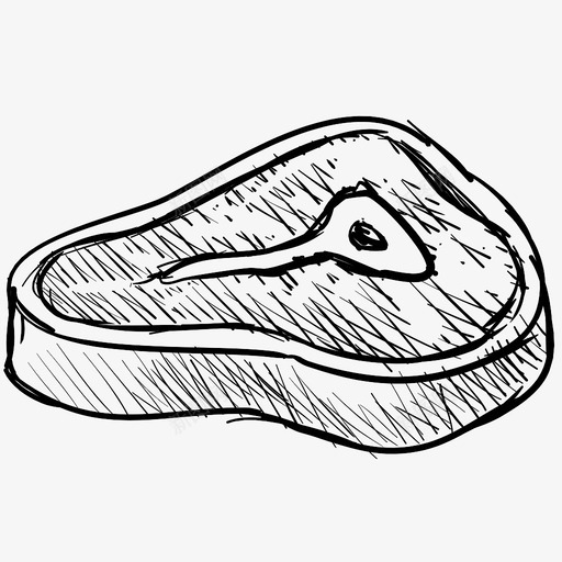 t骨牛排晚餐食物图标svg_新图网 https://ixintu.com t骨牛排 晚餐 素描图标 肉 食物