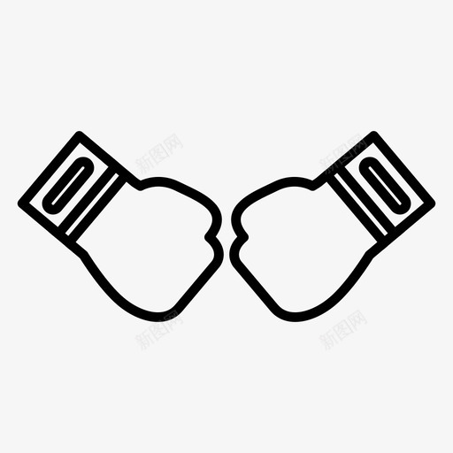 拳击手套运动拳击手套运动图标svg_新图网 https://ixintu.com 拳击手套 拳击手套运动 运动