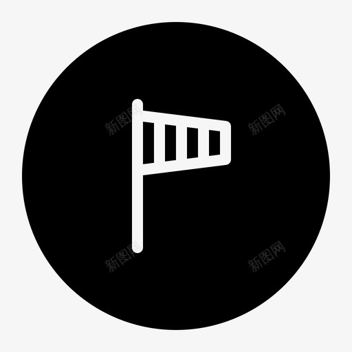 风向指示器导航图标svg_新图网 https://ixintu.com 压力 导航 指示器 海洋生物差异线 风向