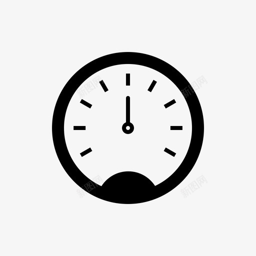 速度表汽车仪表板图标svg_新图网 https://ixintu.com 仪表板 汽车 汽车图标 速度表