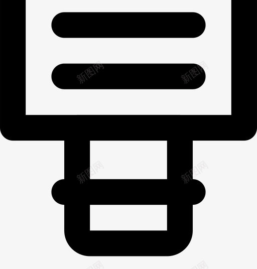 ps2插头电缆连接器图标svg_新图网 https://ixintu.com ps2 ps2插头 smashicons连接器电缆外形图 电缆 连接器