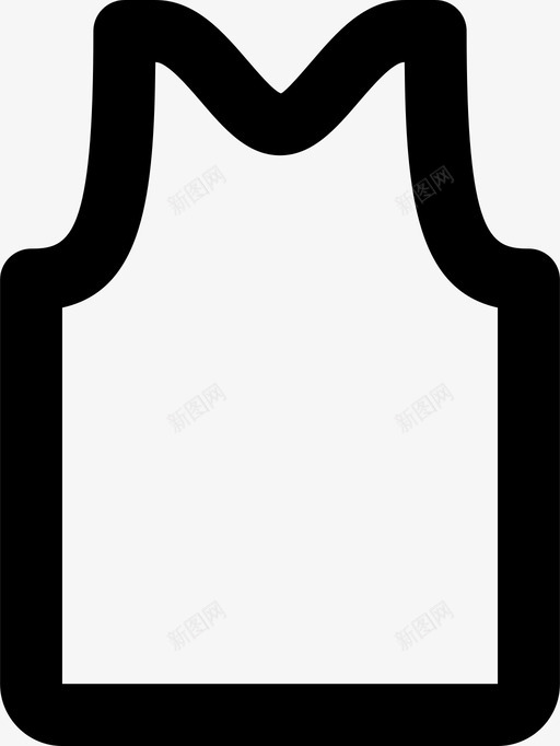 运动衫服装时尚图标svg_新图网 https://ixintu.com smashicons男装md大纲 时尚 服装 男士 运动衫