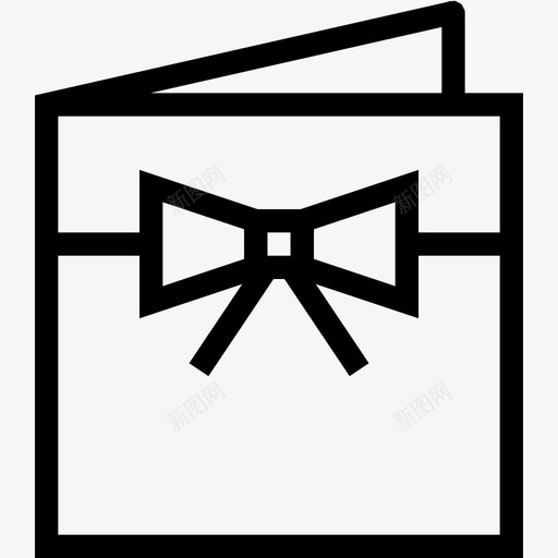 卡片宾客手册请柬图标svg_新图网 https://ixintu.com 卡片 婚礼 宾客手册 爱情 爱情和浪漫线图标 请柬