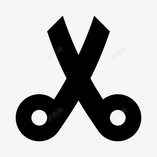 剪刀剪缝纫剪图标svg_新图网 https://ixintu.com micro8 剪 剪刀 缝纫剪 缝纫工具