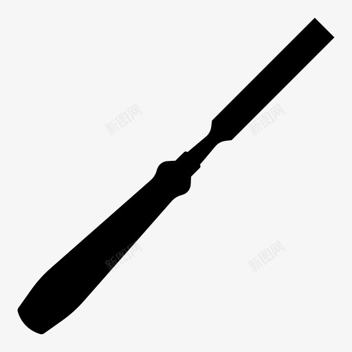 凿锐边磨边图标svg_新图网 https://ixintu.com 凿 建筑 木工 磨边 锐边