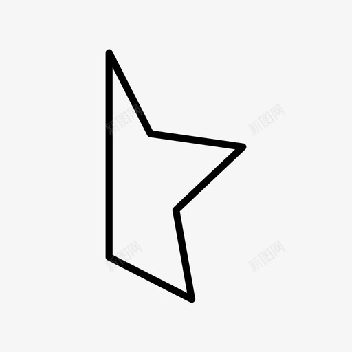 半星速率主演图标svg_新图网 https://ixintu.com 主演 半星 速率