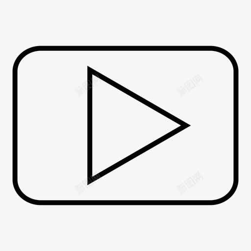 玩吧youtube图标svg_新图网 https://ixintu.com youtube 玩吧