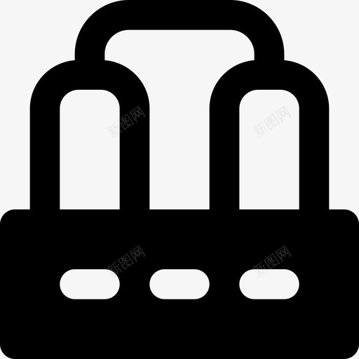 工厂工业生产图标svg_新图网 https://ixintu.com 工业 工厂 生产 粉碎工业md固体