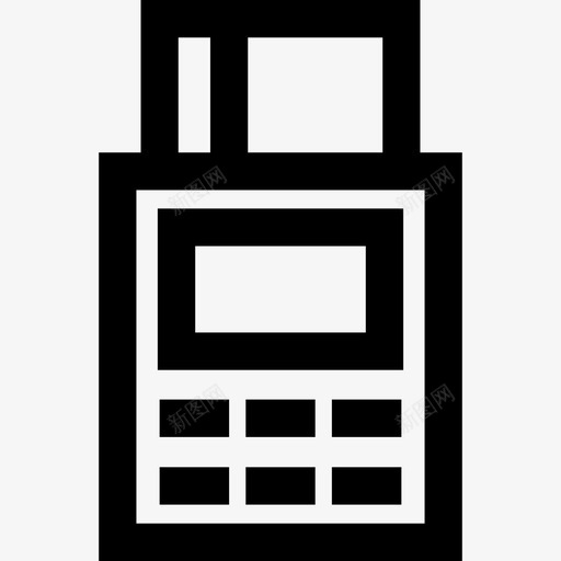 计算器商业电子商务图标svg_新图网 https://ixintu.com 商业 电子商务 计算器