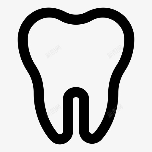 牙齿牙医下颌图标svg_新图网 https://ixintu.com mnml10 下颌 医学 牙医 牙齿 磨牙