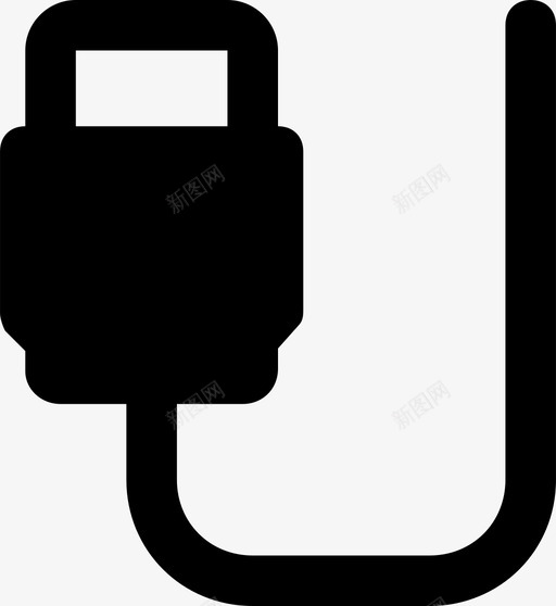 hdmi电缆连接器smashicons连接器电缆md固态图标svg_新图网 https://ixintu.com hdmi电缆 smashicons连接器电缆md固态 连接器
