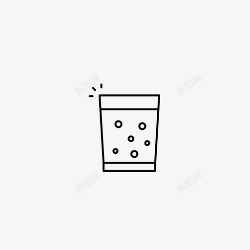 水蓝色鸡尾酒图标svg_新图网 https://ixintu.com 水 泻湖 玻璃杯 蓝色 饮料 饮料和饮料生产线 鸡尾酒