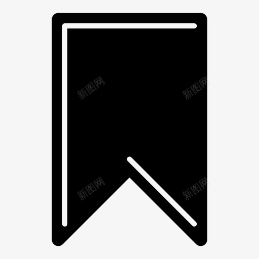 书签横幅书签色带图标svg_新图网 https://ixintu.com 书签 书签色带 横幅 浮雕