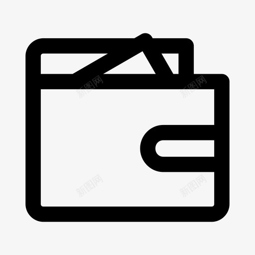 钱包满了现金现金钱包图标svg_新图网 https://ixintu.com 现金 现金钱包 钱 钱包满了